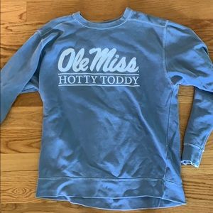 Ole miss comfort color sweatshirt